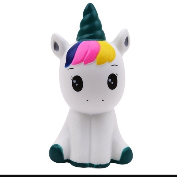 🦄New🦄5/$15🦄Kawaii Unicorn Squishy 🦄 - Picture 3 of 4